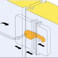 Cold Room Panel Lock Detail