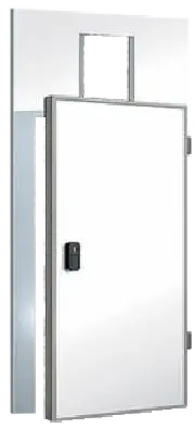Monorail Hinged Cold Room Doors 180x393