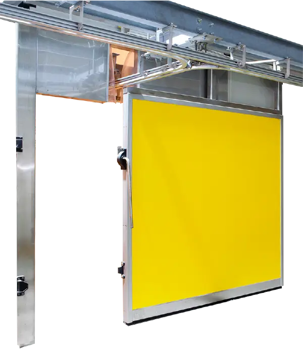 Monorail Sliding Cold Room Doors 2