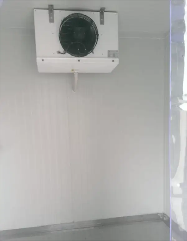 10ft konteyner soğuk odalar iç görünüş