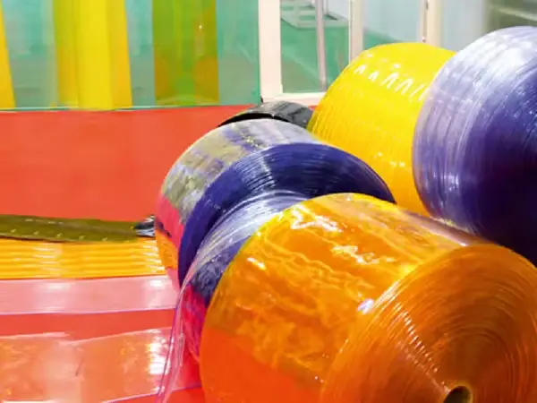 Colour PVC Curtain For Cold Room